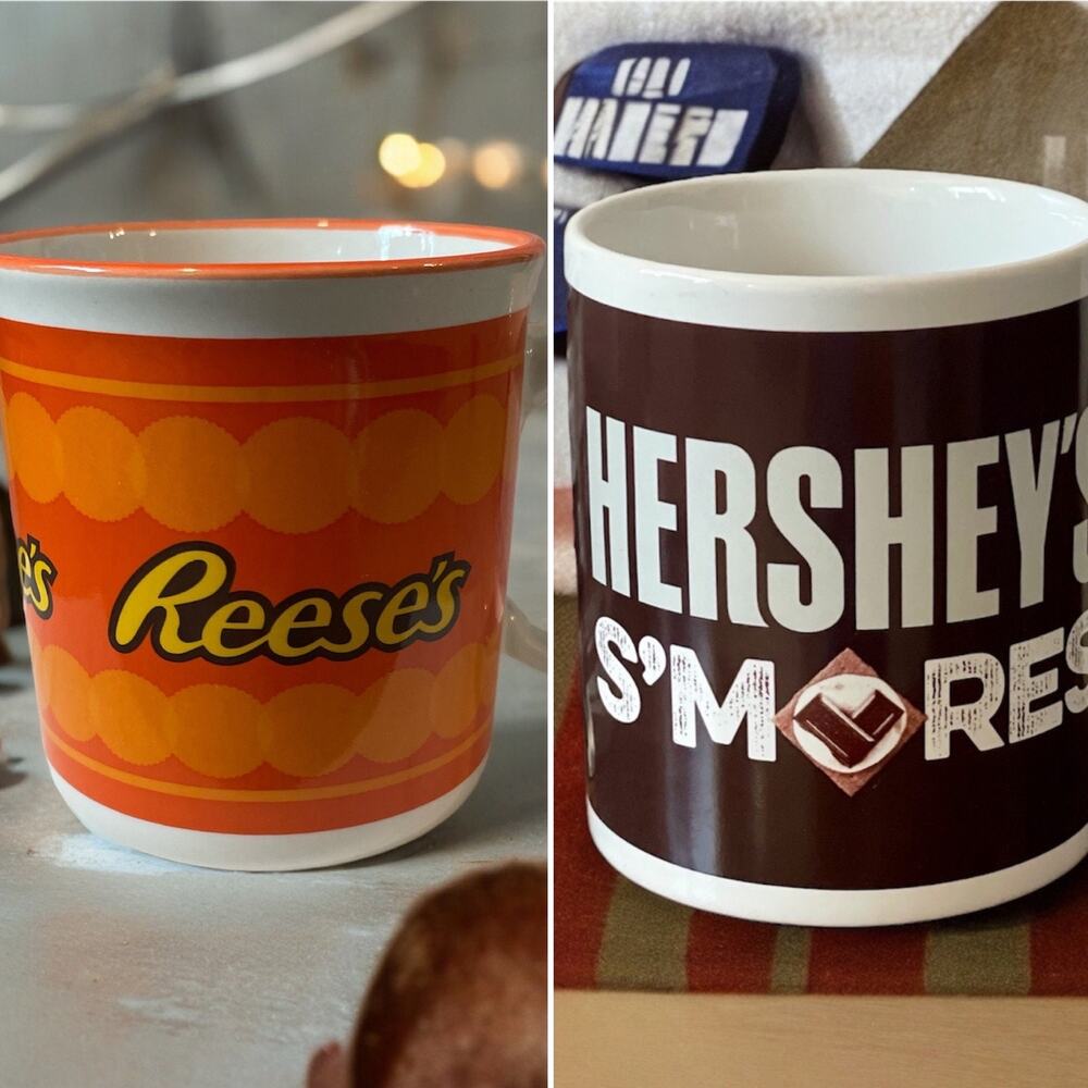 ⤵️ Hersheys| Reeses |Chocolate mug | collector cup 🍫☕️